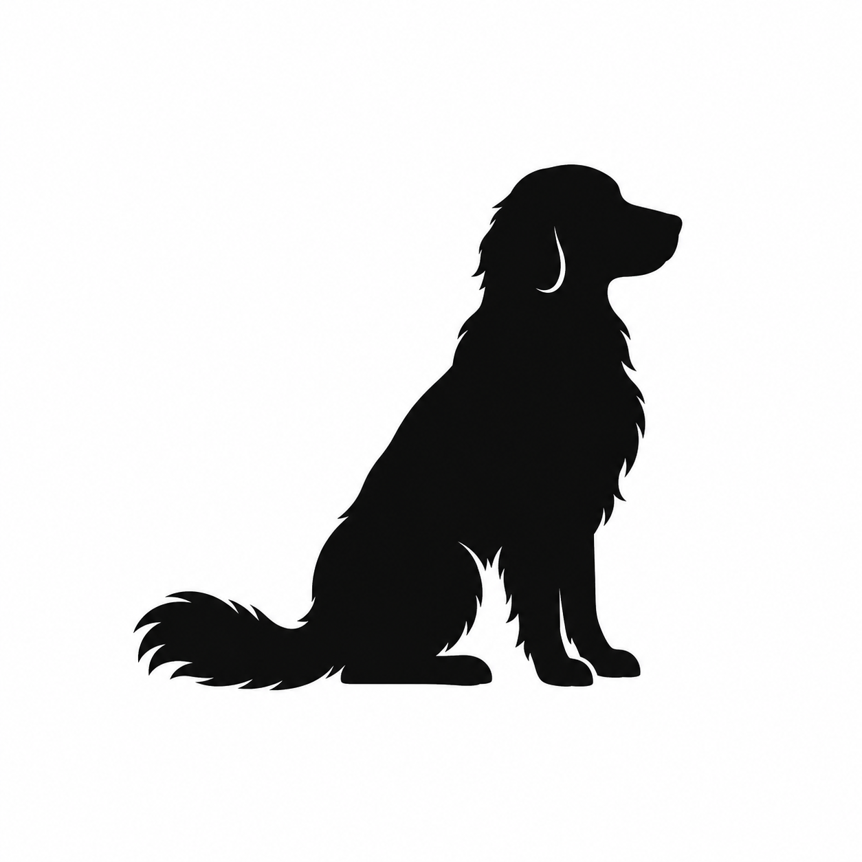 Golden Retriever silhouette